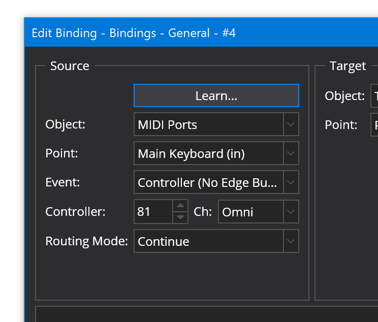 Binding Point